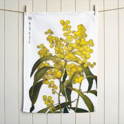 Bell Art | Australian Native Tea Towel | Wattle